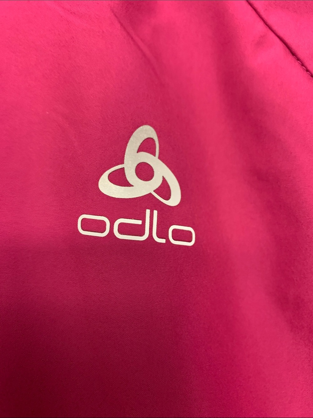ODLO RUN EASY NEW European pink jacket zipped front pockets GLoft inside size M - Picture 2 of 16
